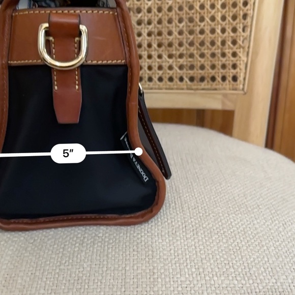 Dooney & Bourke Black and Brown Satchel - Picture 8 of 8